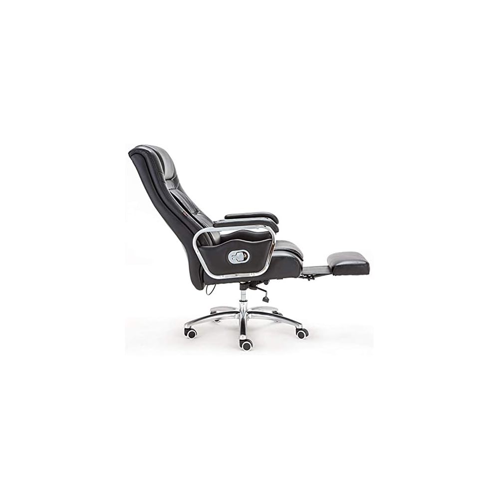 Multifunctional Boss Chair Swivel Chair High-Grade Business Chair Home Office Office Chair Ergonomic Design Lift Chair Swivel Racing Chair (Color : White Size : 84x48x59cm)